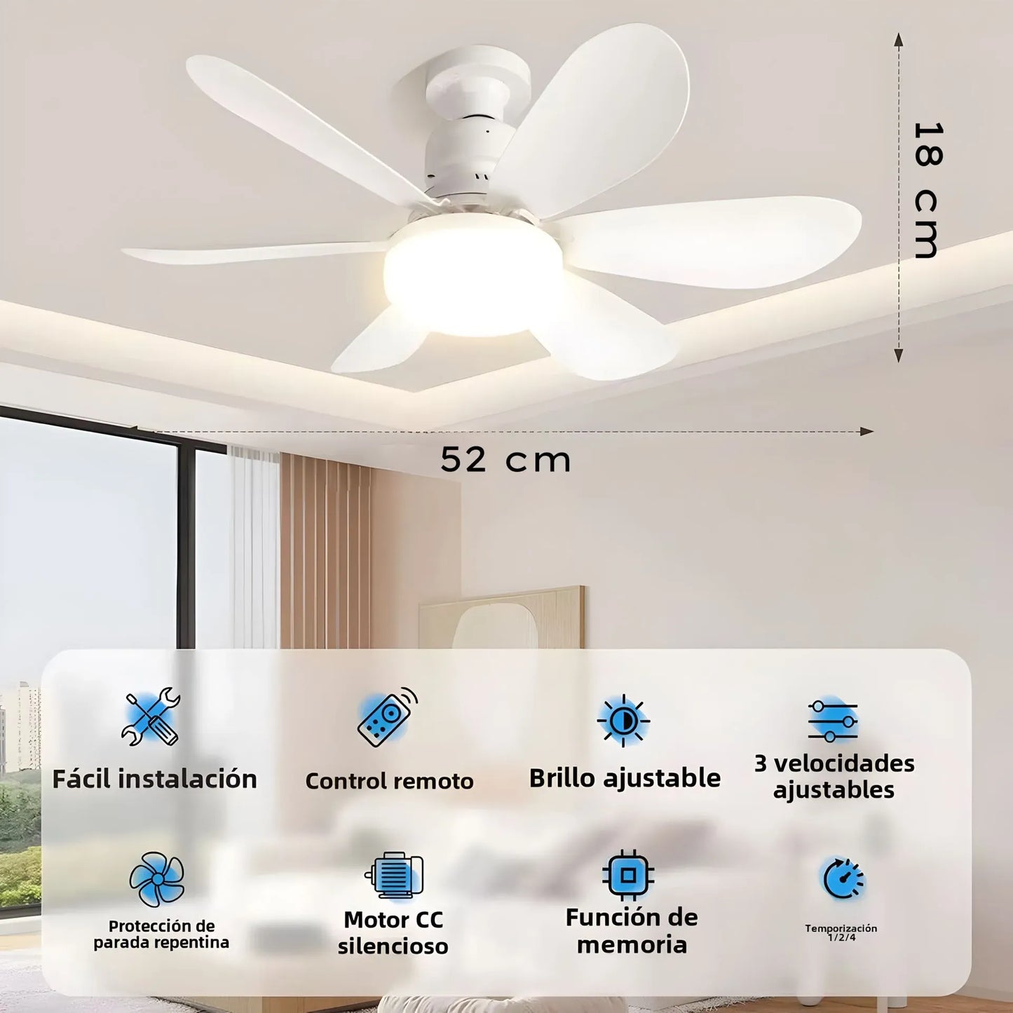 Foco Ventilador ASPAS