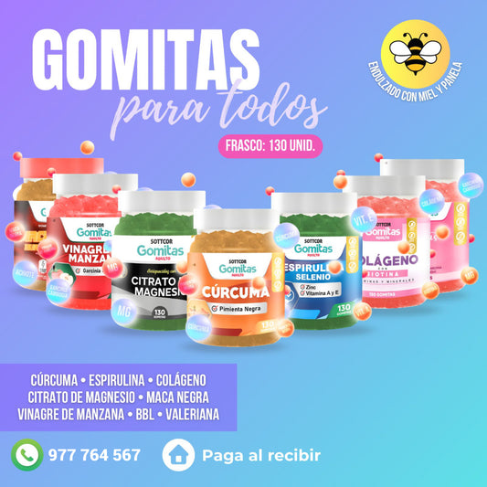 Gomitas Sottcor Adultos